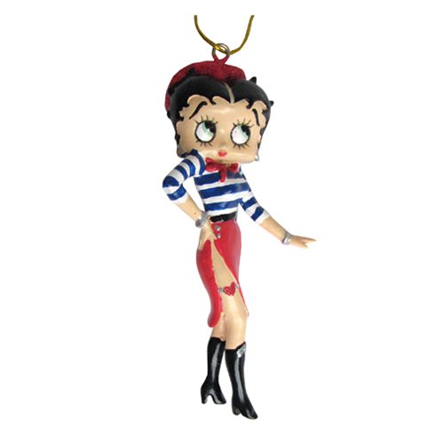 Betty Boop Frenchie 4 1/2-Inch Resin Ornament